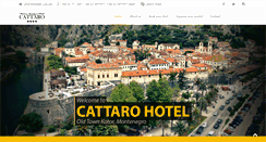 Desktop Screenshot of cattarohotel.com